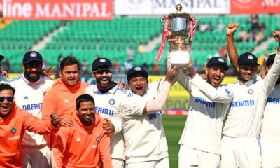 India won test series by beat England