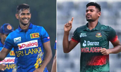 Matheesha Pathirana and Mustafizur Rahman