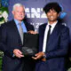 Rachin Ravindra won the New Zealand cricketer of the year award