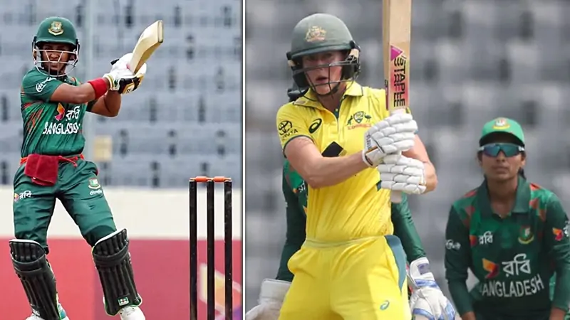 bangladesh vs australia women