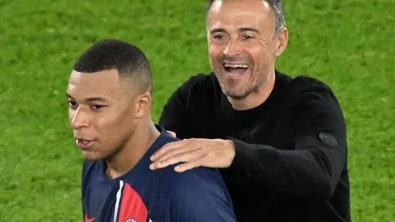 mbappe and enrique