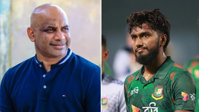 sanath jayasuriya praises Jaker ali