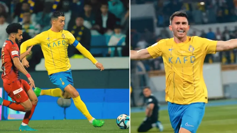 Al nassr win with Ronaldo