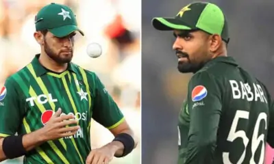 Babar Azam and Shaheen Afridi