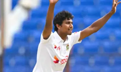 Hasan Mahmud debut test match