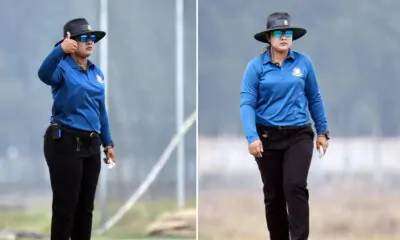 Shathira Jakir Jessy is the umpire for the first time in the Asia Cup