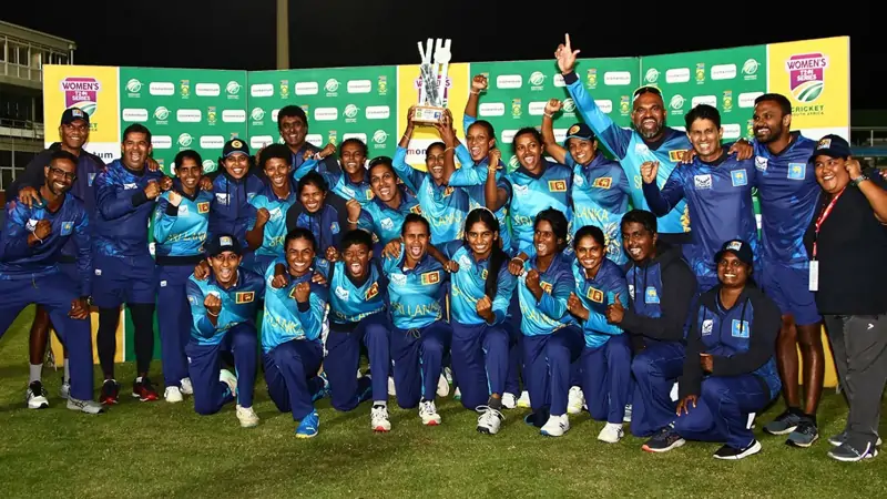 Sri Lankan girls made history in South Africa