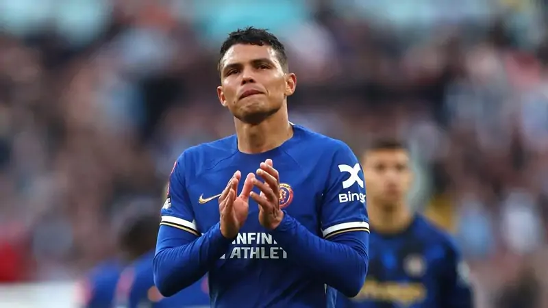 Thiago Silva gave an emotional farewell to Chelsea