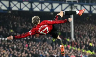 Argentina's Garnacho won the award for the best goal of the Premier League