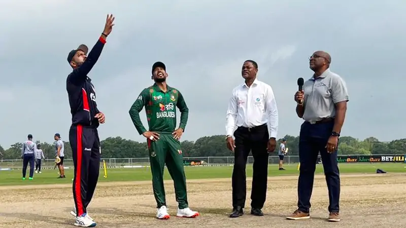 Bangladesh Vs USA_Toss