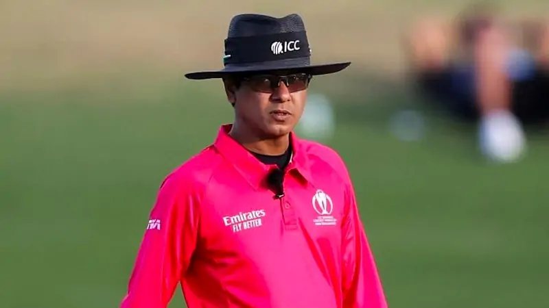 Bangladesh's Sharfuddoula Saikat is in the World Cup umpires list