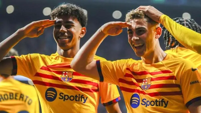 Barcelona stars Yamal-Fermin named in Spain Euro Squad