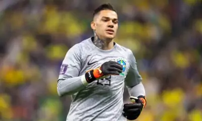 Brazil Goalkeeper Ederson to miss Copa America