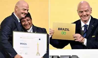 Brazil's history as the host of the football World Cup