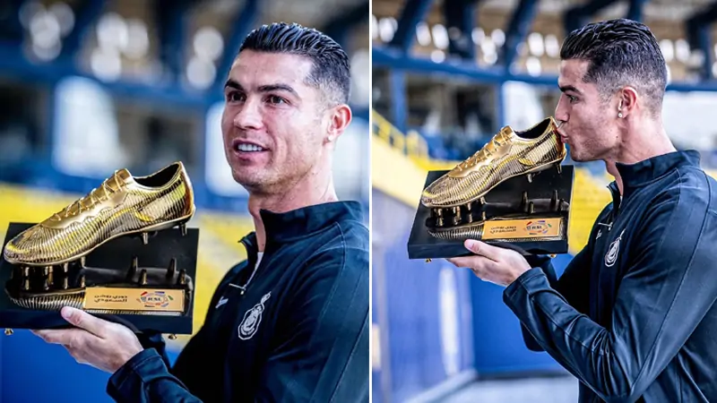 Cristiano Ronaldo's all golden boots