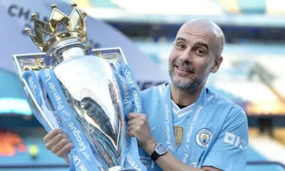 Guardiola is the Premier League's best coach for the second consecutive time