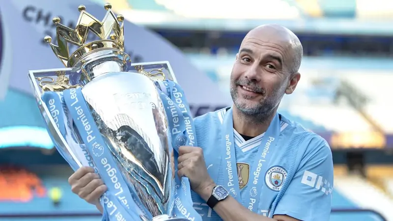 Guardiola is the Premier League's best coach for the second consecutive time