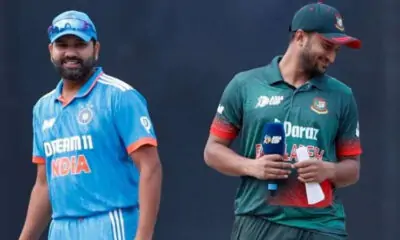 Rohit Sharma and Shakib Al Hasan