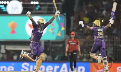 KKR Victory over SRH to secure third IPL Trophy