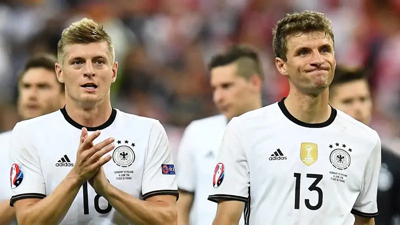 Kroos, Muller named in Germany Euro Squad