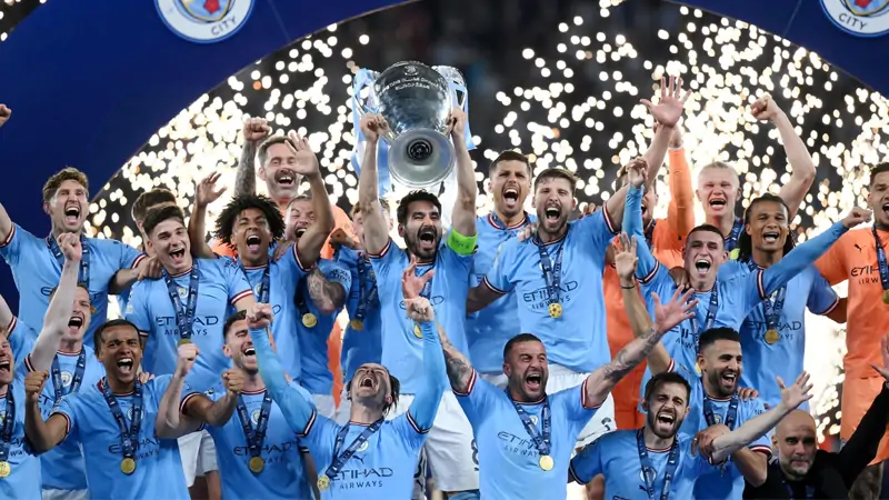 Man City secured fourth consecutive Premier League title