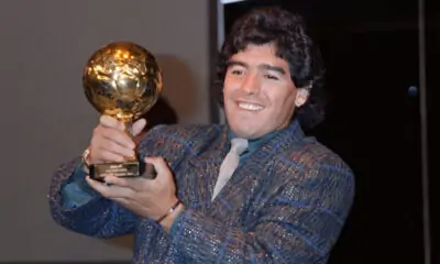 Maradona's World Cup 'Golden Ball' auction