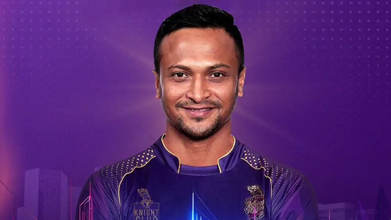 Shakib joined Shah Rukh Khan's team in Major League