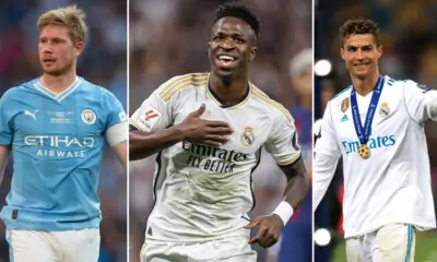 Vinicius equals Ronaldo-de bruyne's record