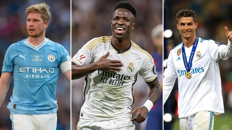 Vinicius equals Ronaldo-de bruyne's record