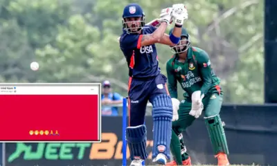 bangladesh vs USA Imrul kayes