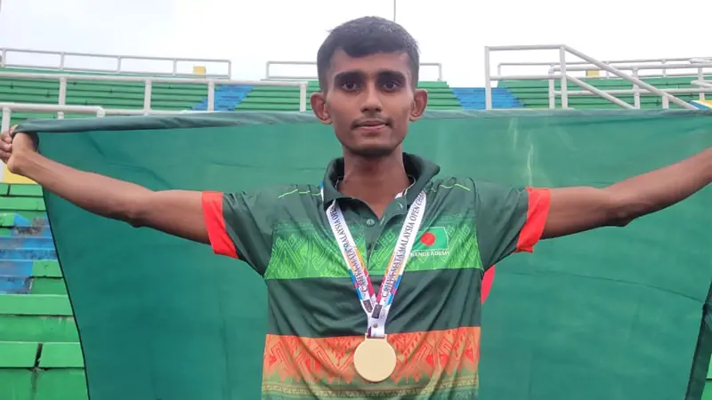 Al-Amin won gold in Malaysia