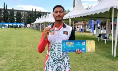 Archer Sagar of Bangladesh got the ticket to play directly in the Olympics