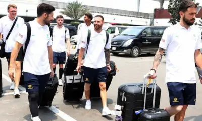 Australian team has arrived in Dhaka