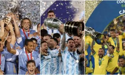 Copa america Top winer 3 team