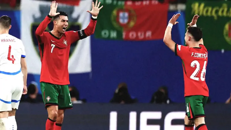 Despite falling behind, Portugal won with a last-minute goal