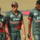 Mustafizur Rahman, Taskin Ahmed and Shoriful Islam