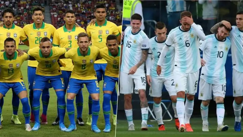 Brasil and Argentina