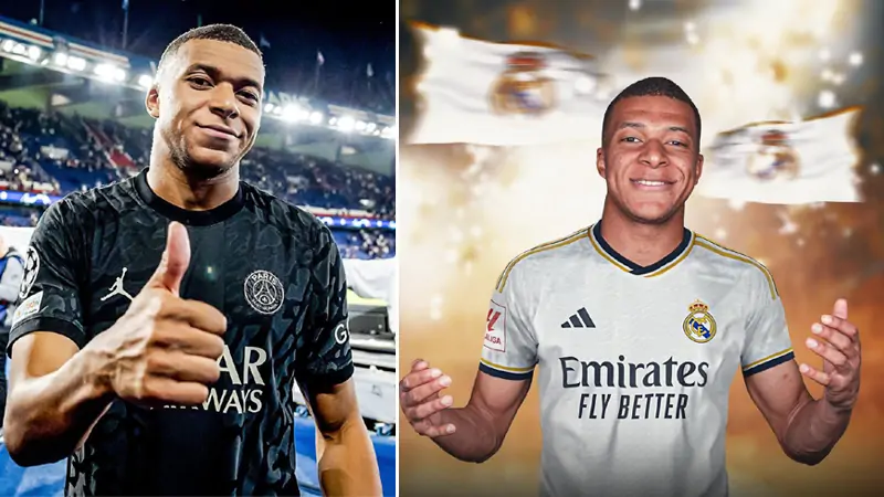 Mbappe's new address is Real Madrid, the contract is complete!