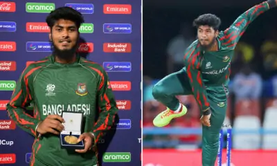 Rishad is the only Bangladeshi in the best eleven of the World Cup