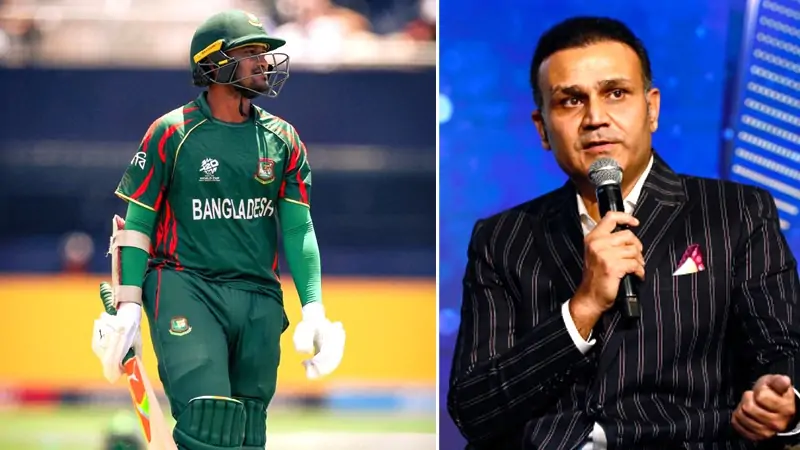 Sehwag criticized Shakib, suggested retirement