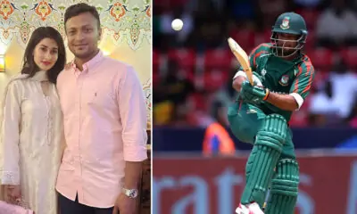 Shishir's post on Shakib's best performance of the match