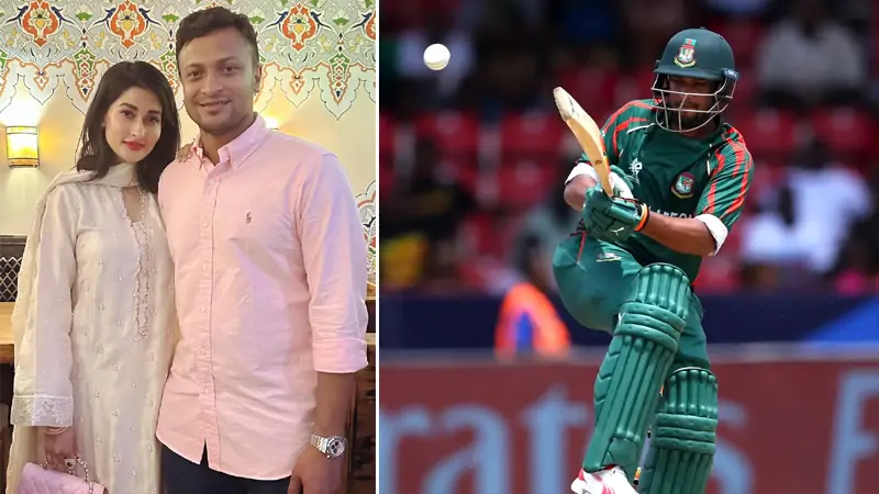 Shishir's post on Shakib's best performance of the match