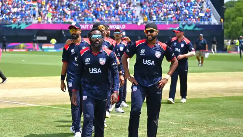 USA has reached the last eight of the World Cup by sending Pakistan off