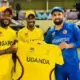 Ugandan cricketers gift jerseys to Nabi to remind him of old memories