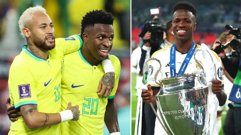 Vinicius is winning this year's Ballon d'Or: Neymar