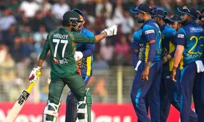 Who is ahead in Bangladesh vs Sri Lanka match