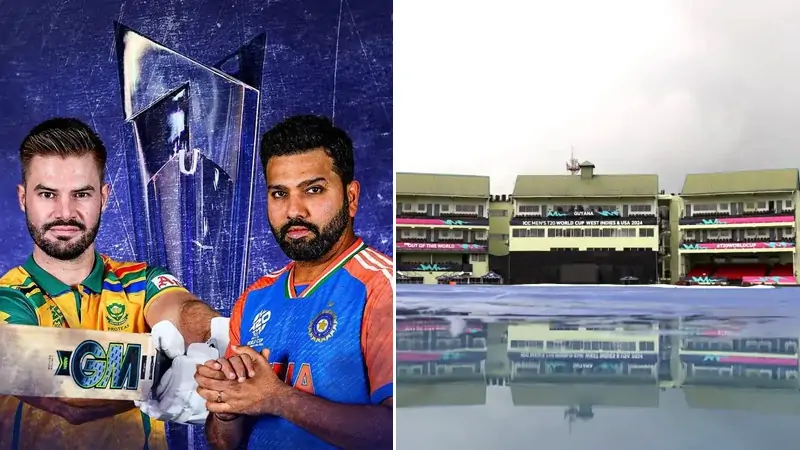 Who will win the title if the final match is abandoned due to rain