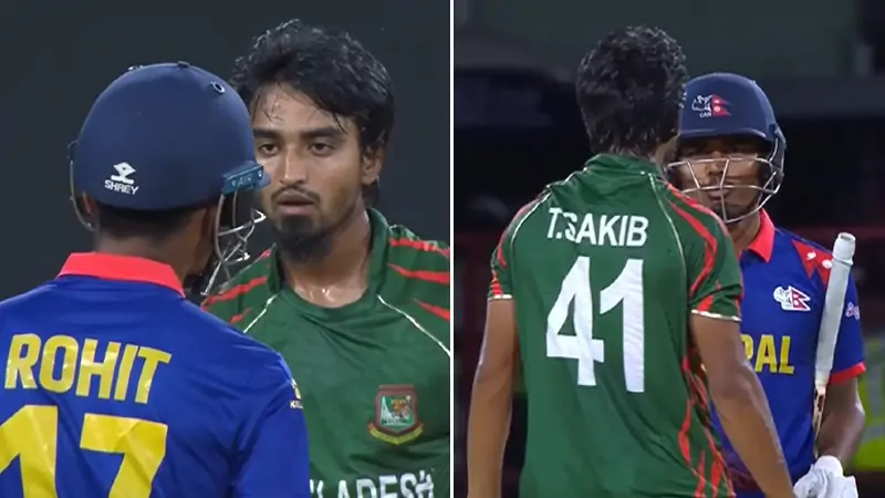 Why did Shakib get into an argument with the captain of Nepal?