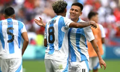 lympic football: Argentina beat Ukraine to reach the quarterfinals