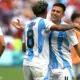 lympic football: Argentina beat Ukraine to reach the quarterfinals